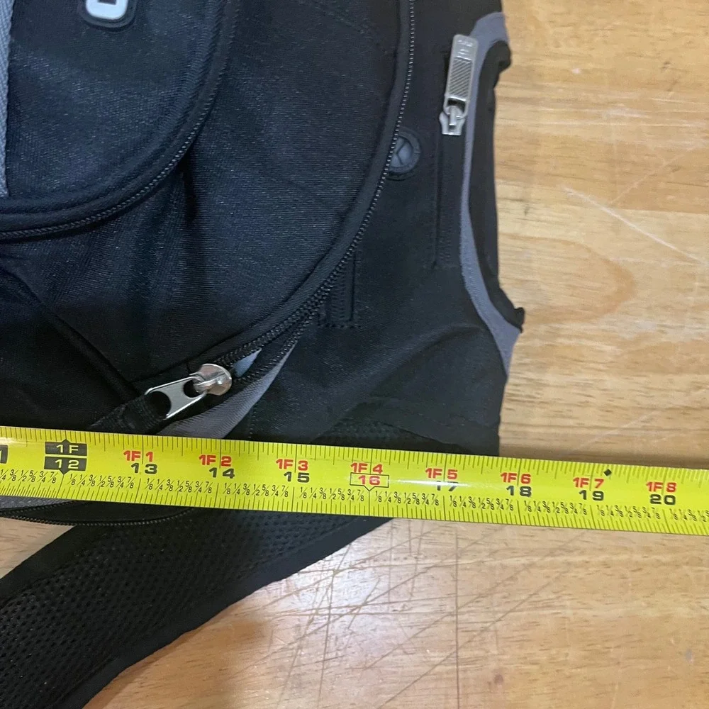 OGIO Street Tech Specs Backpack Black Grey Y2K‎ Techwear Laptop Bag Commuter Vtg